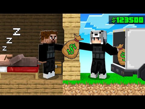 HIRSIZ OLUP MİLYONER OLMA FİLMİ 😱 - Minecraft