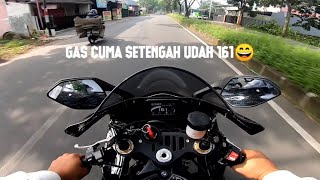 AKHIRMYA NYOBAIN MOTOR R1M TERNYATA GINI RASANYA MOTOR 1,3 MILYAR, GIGI 2 UDAH 150km/h 🔥