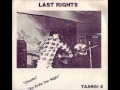 Last Rights -  Chunks EP 1984