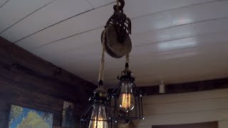 How to build a rustic reclaim barn pulley light tips and tricks