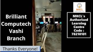 Brilliant Computech Vashi || MKCL
