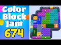Color Block Jam Level 674 Solution