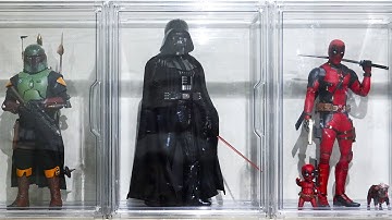 The Perfect Acrylic Display Case for Hot Toys 1/6 Figures | Modular & Dust-Free!