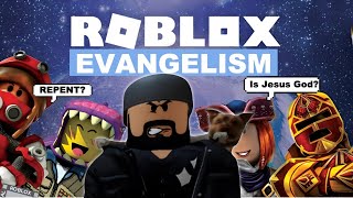 Roblox Evangelism. Trafficking Truth To Roblox.