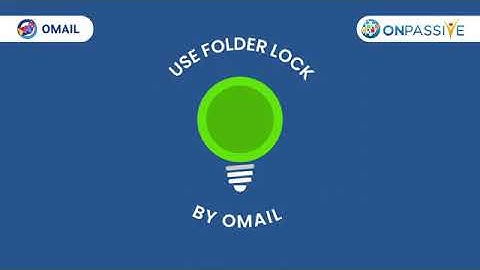 Lock, secure, and own your digital space with #OMAIL Folder Lock.# onpassive.com#ONPASSIVE