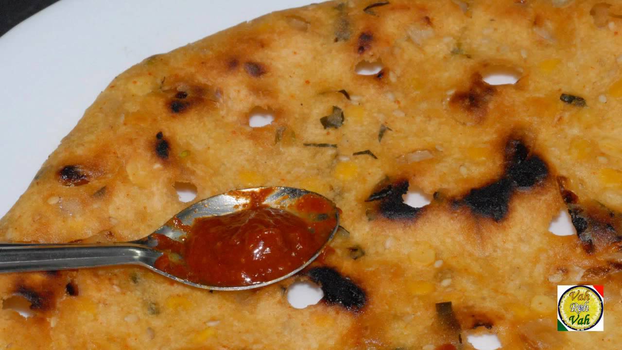 Sarva Pindi - spicy rice Flour pancake - By Vahchef @ Vahrehvah.com | Vahchef - VahRehVah