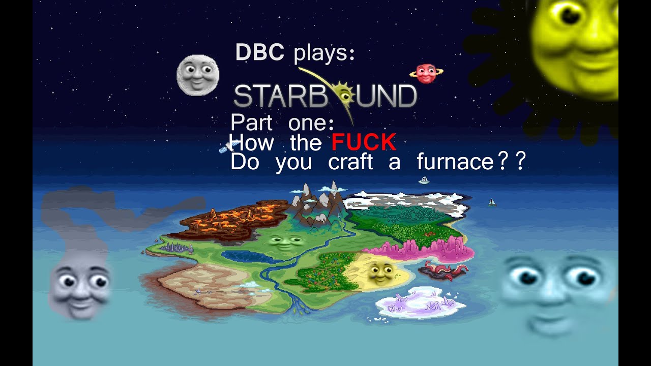 Let's Play Starbound Episode 1 How do you craft a furnace?! YouTube