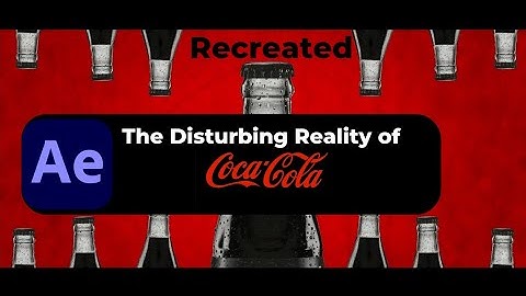 Recreated the Intro Animation of the  Coca- Cola Video by Magnets Media|@TharunSpeaksEditing Course