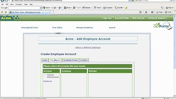 321Forms HR Staff Tutorial - How to Set Up a New Employee Account
