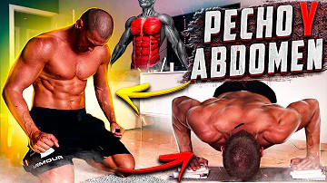 ¿Las flexiones dan abdominales?