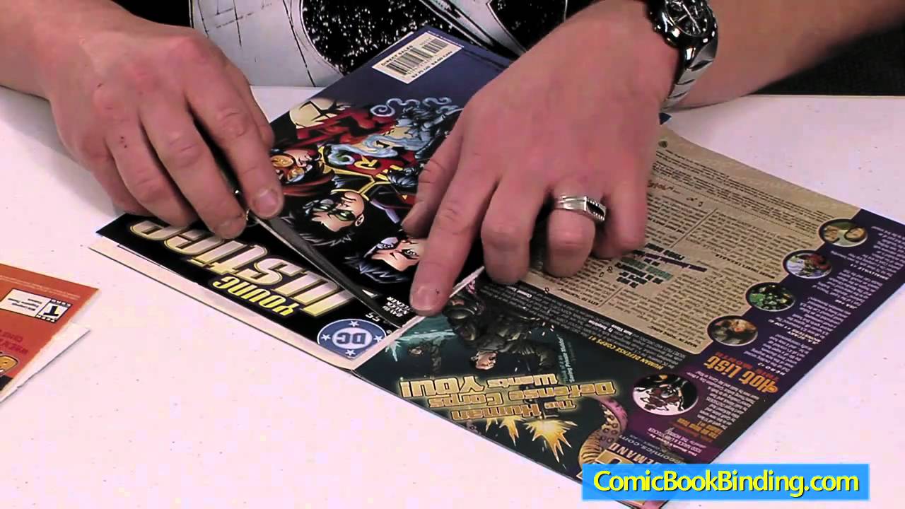 How to Prepare Comic Books for Binding 