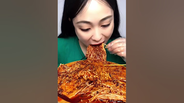 ESP151 ASMR Bukbang eating food Challenge color red blue pink yellow2021