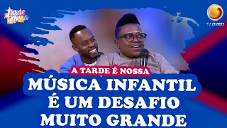 Pedrito do Bie diz motivo de deixa a música infantil | A Tarde é Nossa | TV ZIMBO