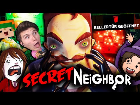 Wir öffnen die KELLERTÜR des NACHBARN! ✪ Secret Neighbor (Hello Neighbor MULTIPLAYER)