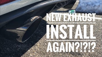New Exhaust Install on my VW GTI MK7 (Corsa Performance)