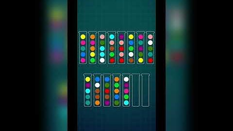 Ball sort puzzle level 497