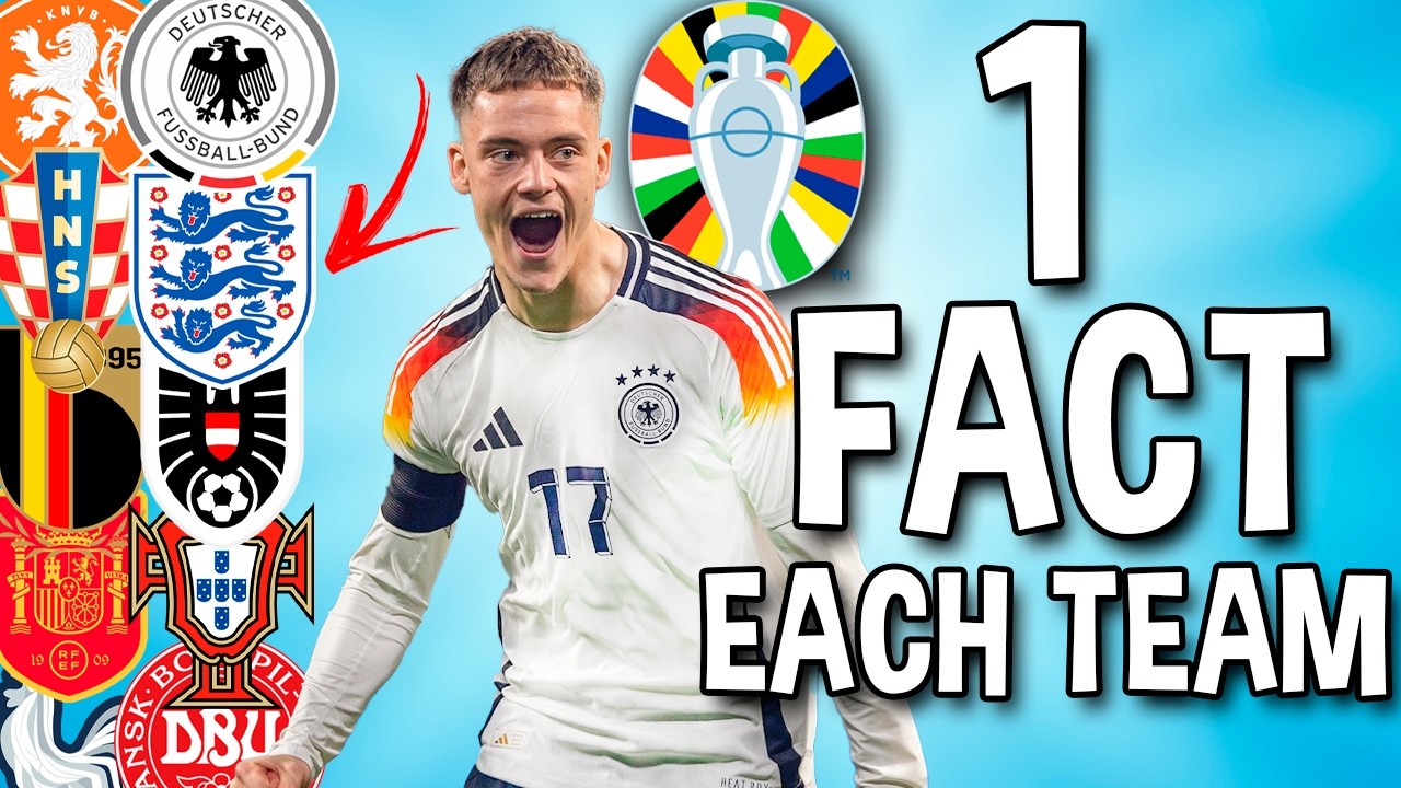 1 RANDOM FACT About Each UEFA Euro Team