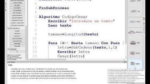Código César PSEINT con según TIC 2 Bachillerato IES Monterroso