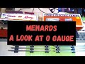 menards O gauge train cars review