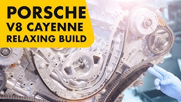 FULL ENGINE BUILD Porsche V8 Cayenne - Start to Finish [4K] | Relaxing | Aartal Sportwagen