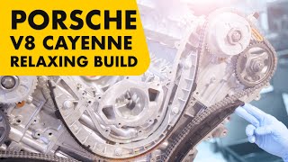 FULL ENGINE BUILD Porsche V8 Cayenne - Start to Finish [4K] | Relaxing | Aartal Sportwagen