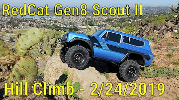 Redcat Gen8 Scout II - Hill Climb - 2-24-2019