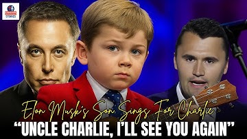 Elon Musks zoon eerbetoonlied aan Charlie Kirk