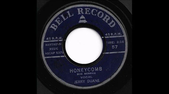 Jerry Duane - Honeycomb