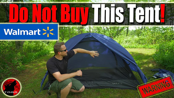 WARNING - Walmart Lithic One Person Tent - Do Not ...