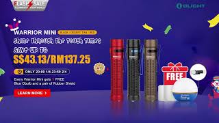 Olight Warrior Mini Last Super Sale!  Buy one and get THREE in total! screenshot 4
