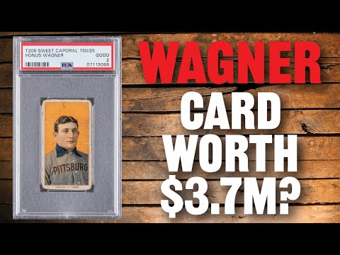 Why the HONUS WAGNER Baseball Card is Worth MILLIONS