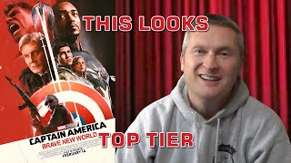 SawItTwice - Captain America: Brave New World - Official Trailer Live Reaction