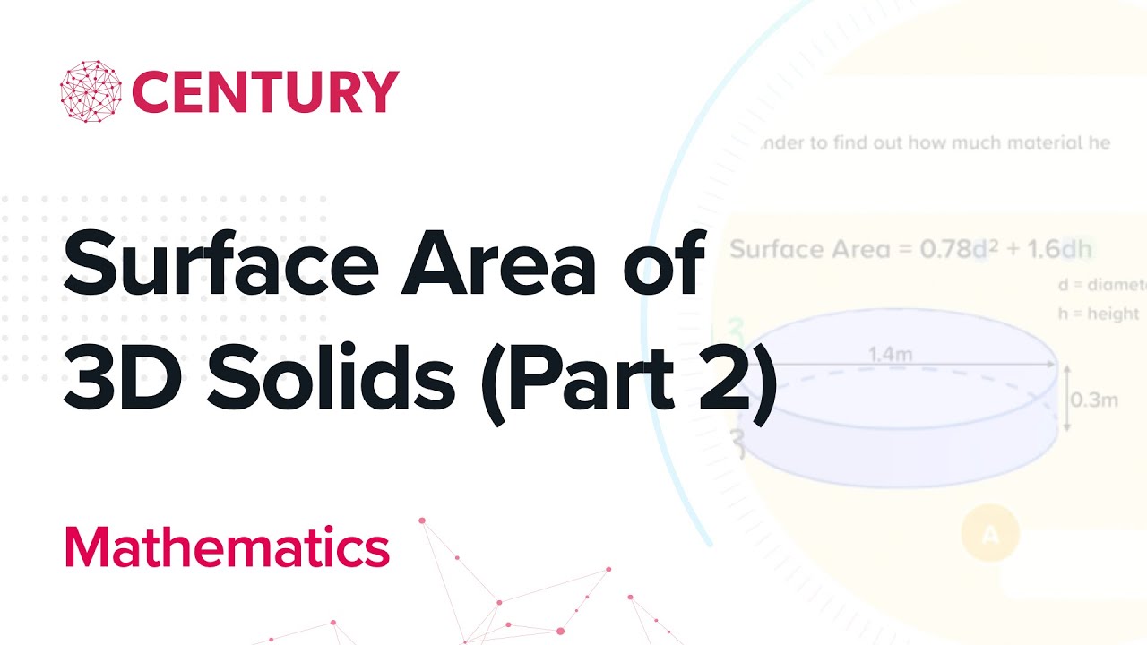 Surface Area of 3D Solids (part 2) | Mathematics Functional Skills ...