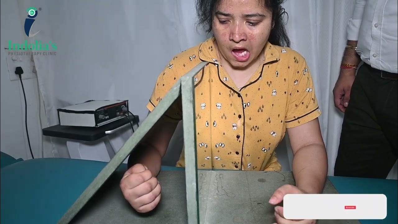 Hand exercise in Paralysis, mirror therapy YouTube