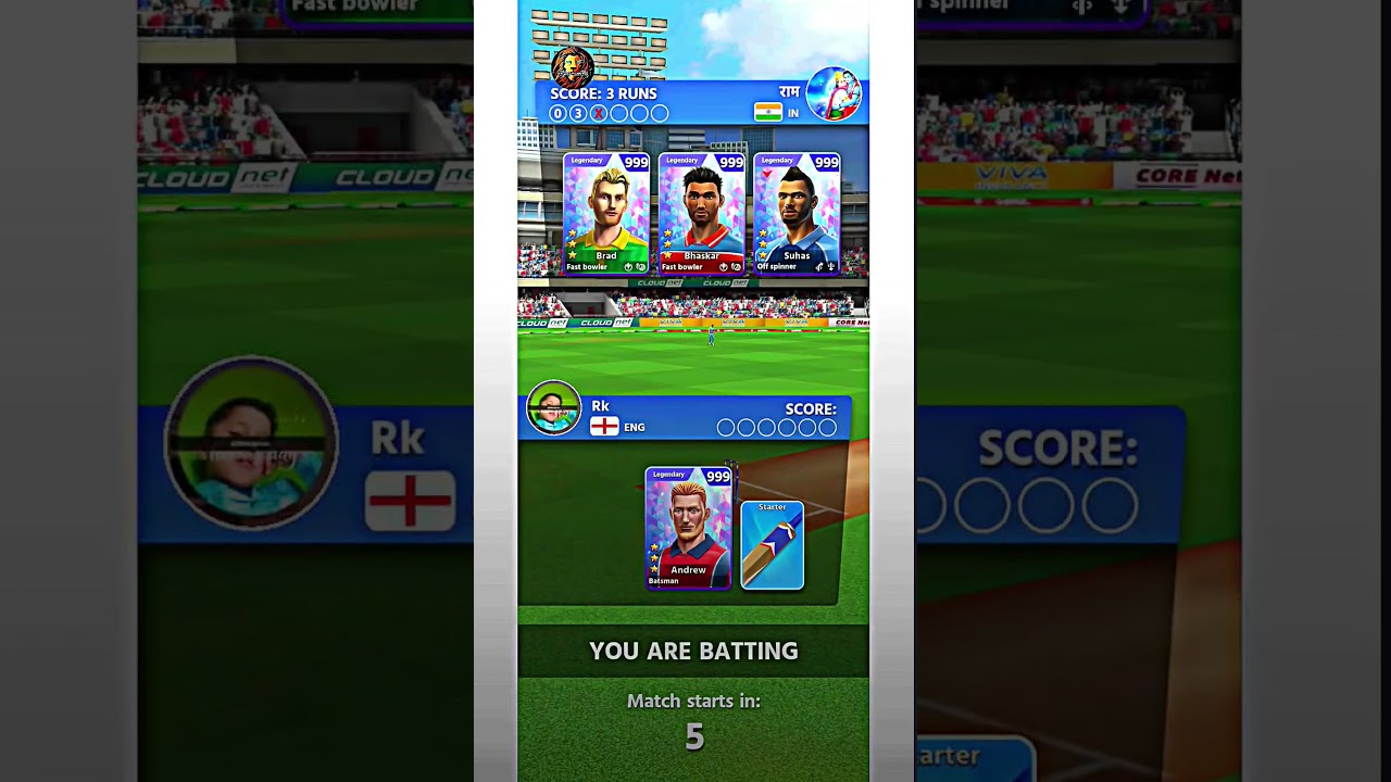 Wajid And Andrew Match Winning Inning in cricket league 