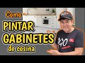 como pintar gabinetes de cosina