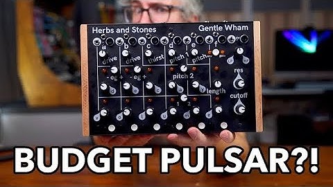 a Drum Synth with Attitude! HERBS & STONES Gentle Wham Drum Synthesizer REVIEW