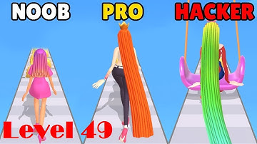 Hair Challenge in Best Result Gameplay iOS, Android Update All Trailers Game Mobile Level 49
