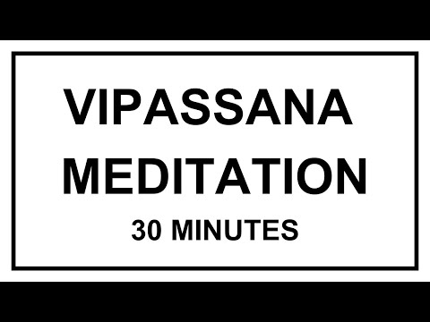 Vipassana Meditation 30