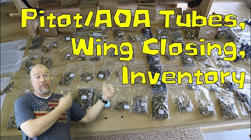 RV-10 Wings - 060 - Wing Wiring, Pitot tubes, AOA indicator