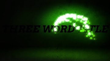 Firefly Swarm Title Video Effect – Order #intro16