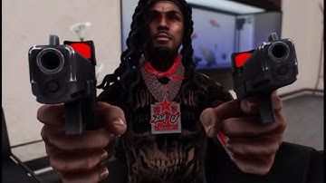 Making New Blood Gang Chain Set In GTA 5 RP (FiveM) | Blender 3D Modeling