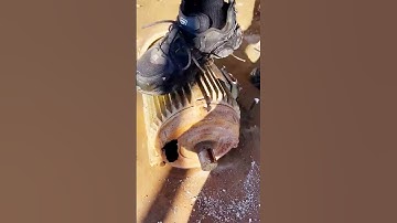 recycling process of used vehicle dynamos #shorts