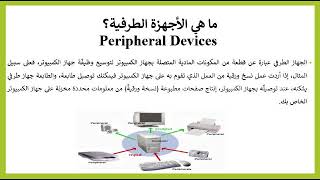 MC0015ar مدخل الى الحاسب الألى - د.هشام البرجي- تاريخ 27/7/2020- Level 1