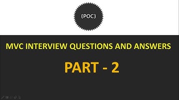 MVC Interview Questions And Answers in .net | PART 2