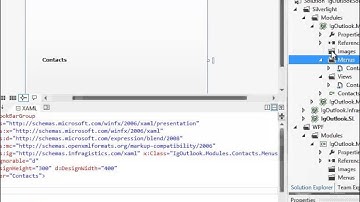 Building IG Outlook Part 7 - Adding the Contacts Module