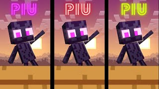 ♪Piu Piu Piu~ Cute Baby Enderman! | Tiktok Music | Minecraft Animation