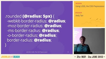 Using LESS, the CSS Preprocessor