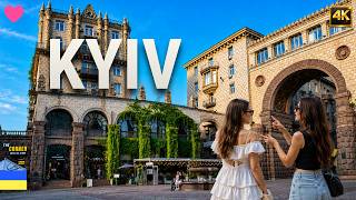 KYIV Summer Walking Tour 4K 🇺🇦 | Khreshchatyk, Maidan, Glass Bridge & Bessarabska | City Sounds Only KYIV Summer Walking Tour 4K 🇺🇦 | Khreshchatyk, Maidan, Glass Bridge & Bessarabska | City Sounds Only