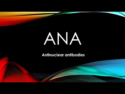 Anti-nuclear antibodies (ANA) test ملاحظات هامة حول تحليل الـ